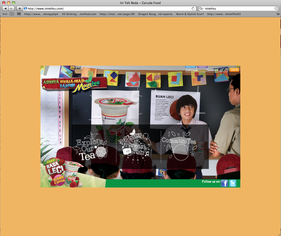 Mountea Website Homepage
